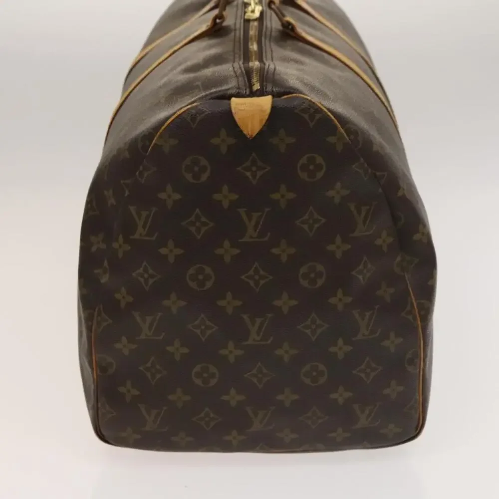 LOUIS VUITTON Monogram Keepall 55 Boston Bag M41424